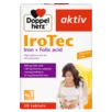 Illustration of the product packaging Doppelherz aktiv IroTec front view